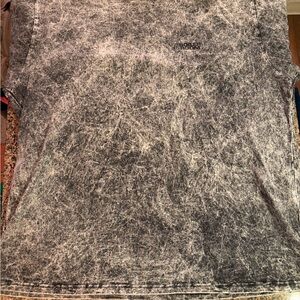 Boiler Room Gray Acid Wash Men's Short Sleeve Tee